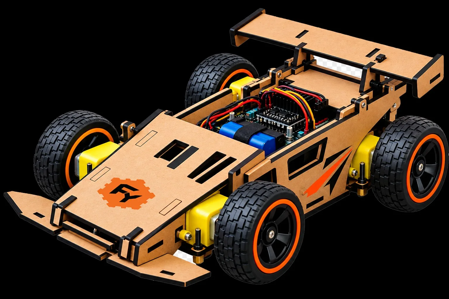 ForgeYantra 4WD Sports Car DIY Kit